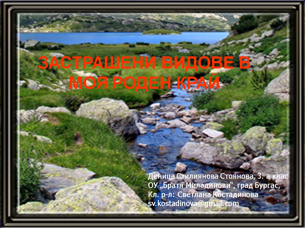 Заглавна страница